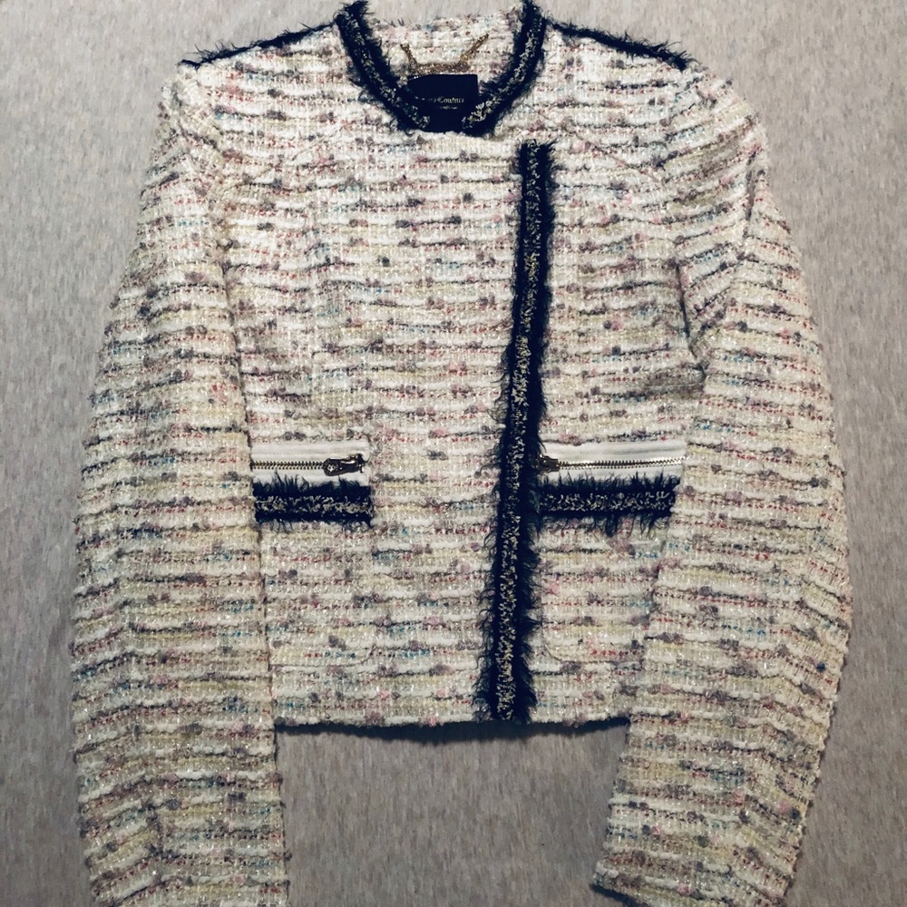 Juicy couture tweed blazer